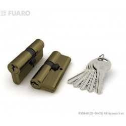 Цилиндровый механизм Fuaro R300 60 (25+10+25)